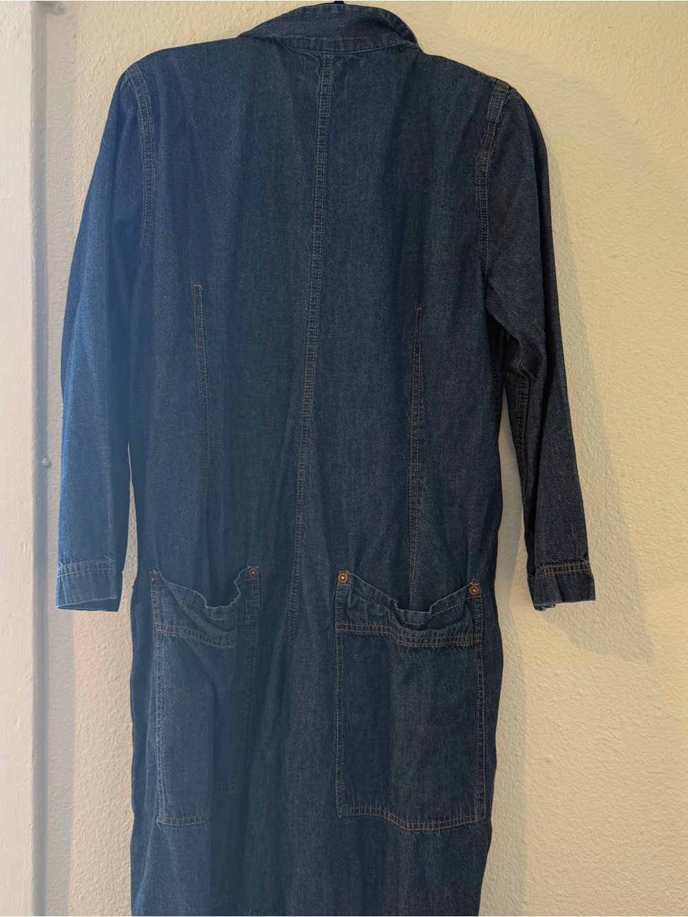 Free People Denim Utility Jumpsuit - Picture 5 of 8